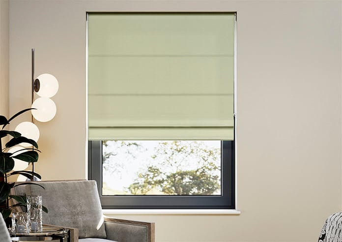 Cortona, Sea Sage - Twist&Fit Roman Blind - Image 3